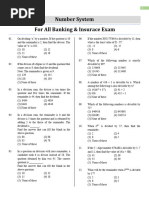 Number System - Chapter Wise PDF (English)