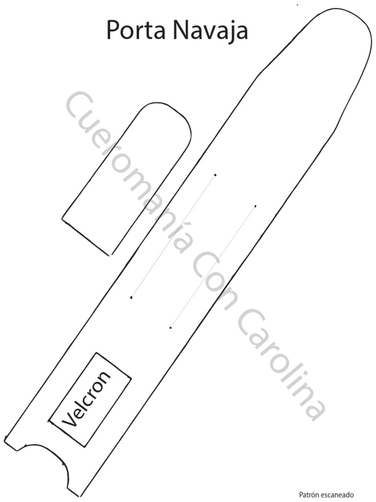 Porta navaja pdf