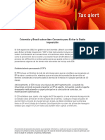 Ey Tax Alert Colombia Brasil Subscriben Convenio para Evitar La Doble Imposicion