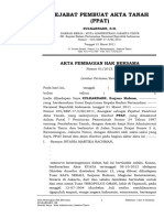Contoh Akta - Akta Pembagian Hak Bersama (APHB) | PDF