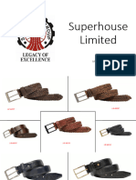 Superhouse Limited - Men Belts