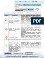 4° - de Lo Humano y Lo Comunitario