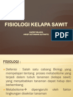Fisiologi Kelapa Sawit