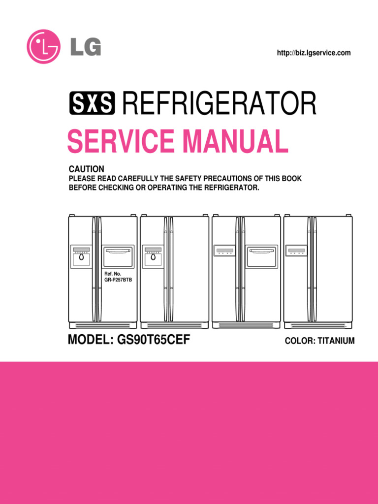 Nevera Gs90t65cef | PDF | Refrigerator | Building Engineering