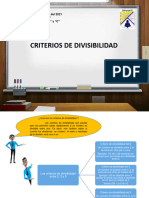 Clase 31 Criterios de Divisibilidad