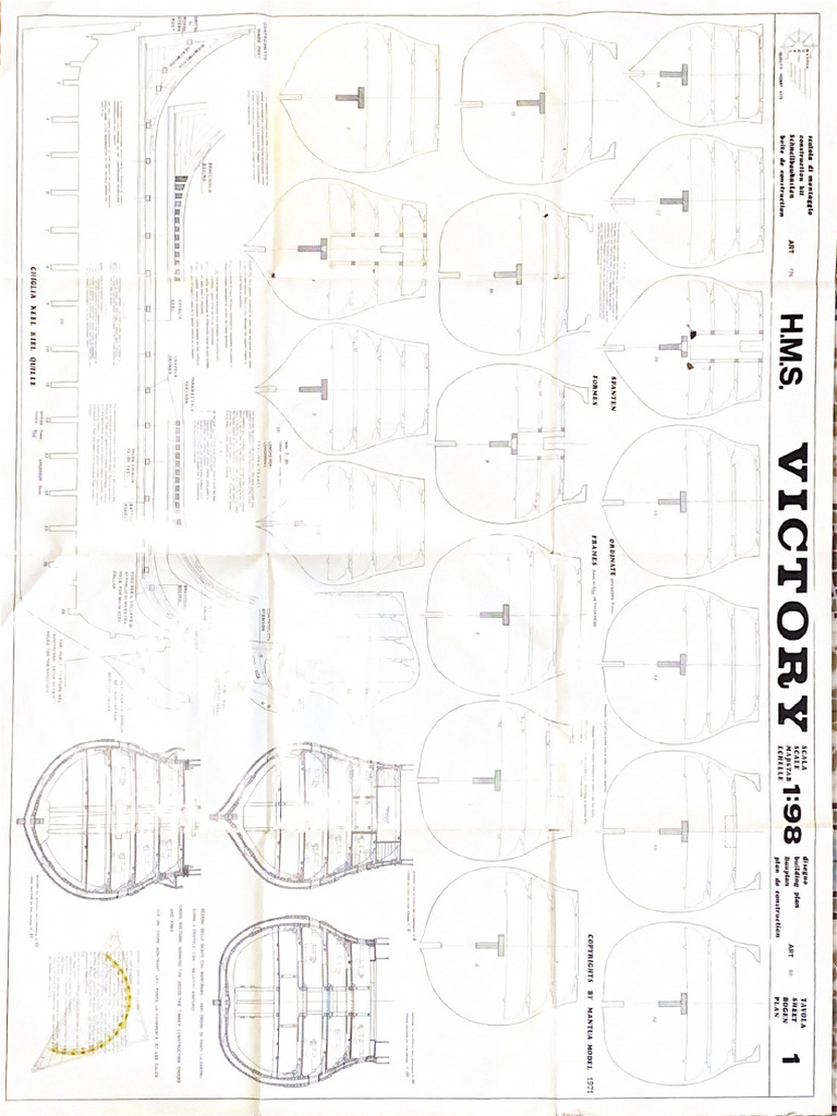 Plan HMS Victory 01 | PDF