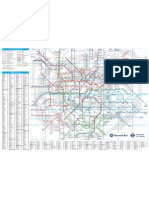 London Rail Tube Map