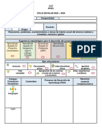 Formato de Planeacion Con Secuencia Didactica