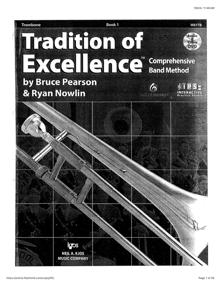 TOE (Trombone) Book 1 PDF