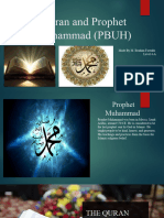 Quran and Prophet Muhammad (PBUH)