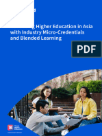 Advancing Higher Education in Asia With Industry Micro Credentials and Blended Learning