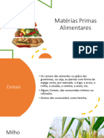 Aula 1 Matérias Primas Alimentares - Cereais 04-10-23