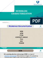 Chapter 07 Membrane Characterization1