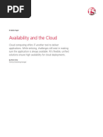 Availability Cloud WP