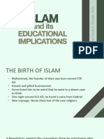 Islam and Its Educational Implications