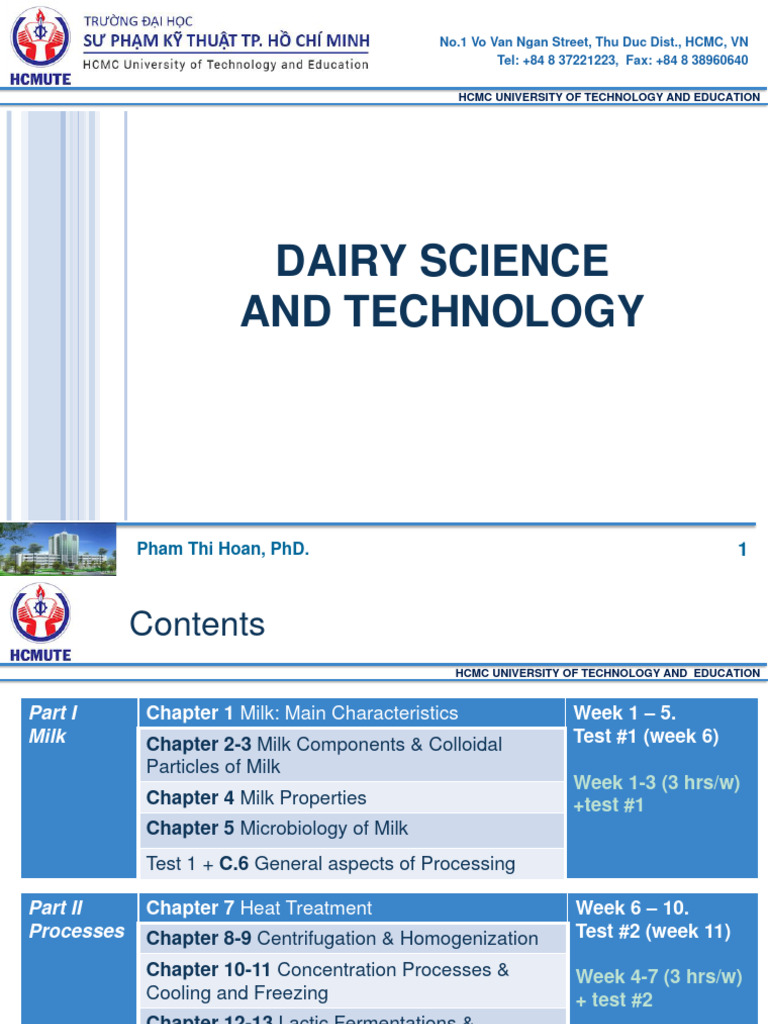 L1Introduction to milk and dairy production PDF Milk Digestion