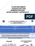 Law Enforcement Organization and Administration 1 1