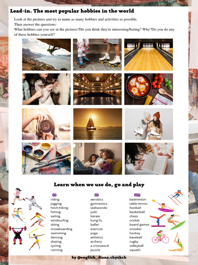 Exploring Unusual Hobbies | PDF | Entertainment | Sports