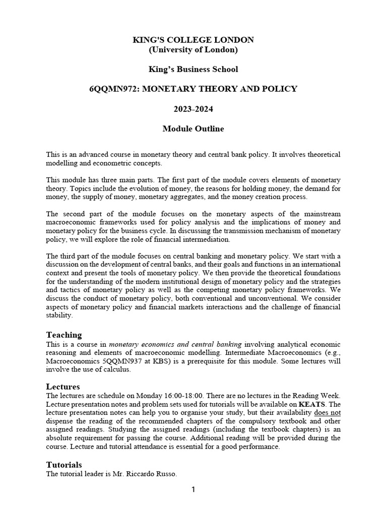 6qqmn972-module-outline-23-24-pdf-monetary-policy-macroeconomics
