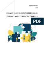 Ensayo Sociología Empresarial