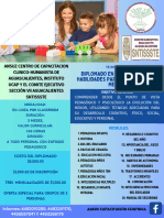 Poster Curso de Ingreso A La Universidad Moderno Azul