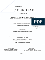 Tantric Texts Series 20 Chidgagana Chandrika - Swami Trivikrama Tirtha 1937 - Text