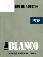 Libro Blanco de La Educación de Adultos