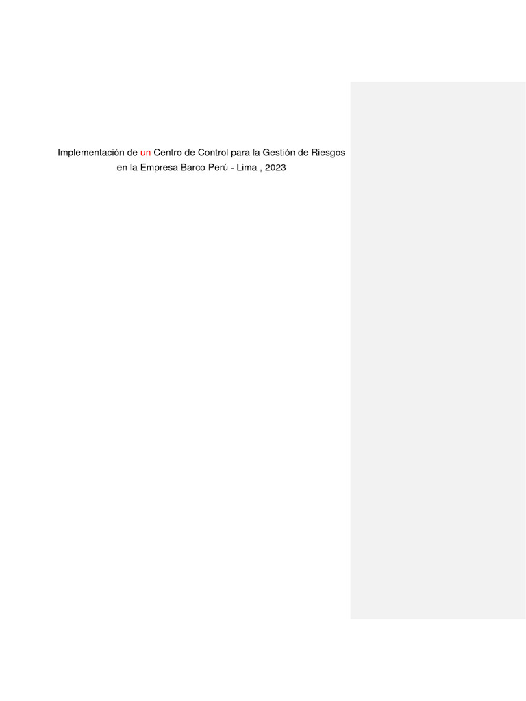 Sistema de Monitoreo en Control Rooms | PDF | Factores humanos y ...