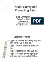 Ladder Safety and Falls DOA Handout
