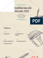 Seminário 4 - Tendências do Século XIX