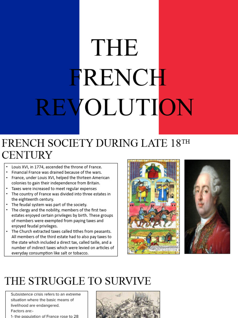 The French Revolution CBSE Grade 9 PDF Maximilien Robespierre