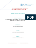 Ensayo Historia La Medicina en La Edad Moderna, Las Ciencias Fisico-Químicas, La Fisiología, La Clínica y La Microscopía