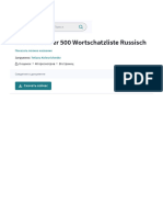 Einfach Besser 500 Wortschatzliste Russisch - PDF