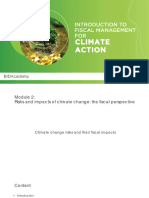 Risk and Impacts of Climate Change