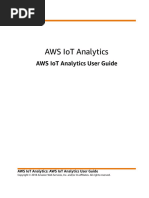 AWS IoT Analytics - AWS IoT Analytics User Guide