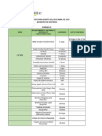 Formato de Requerimientos Dia Del Niño 2023 Cecade