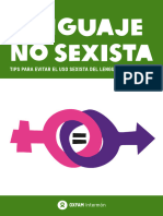 Ebook Lenguaje No Sexista