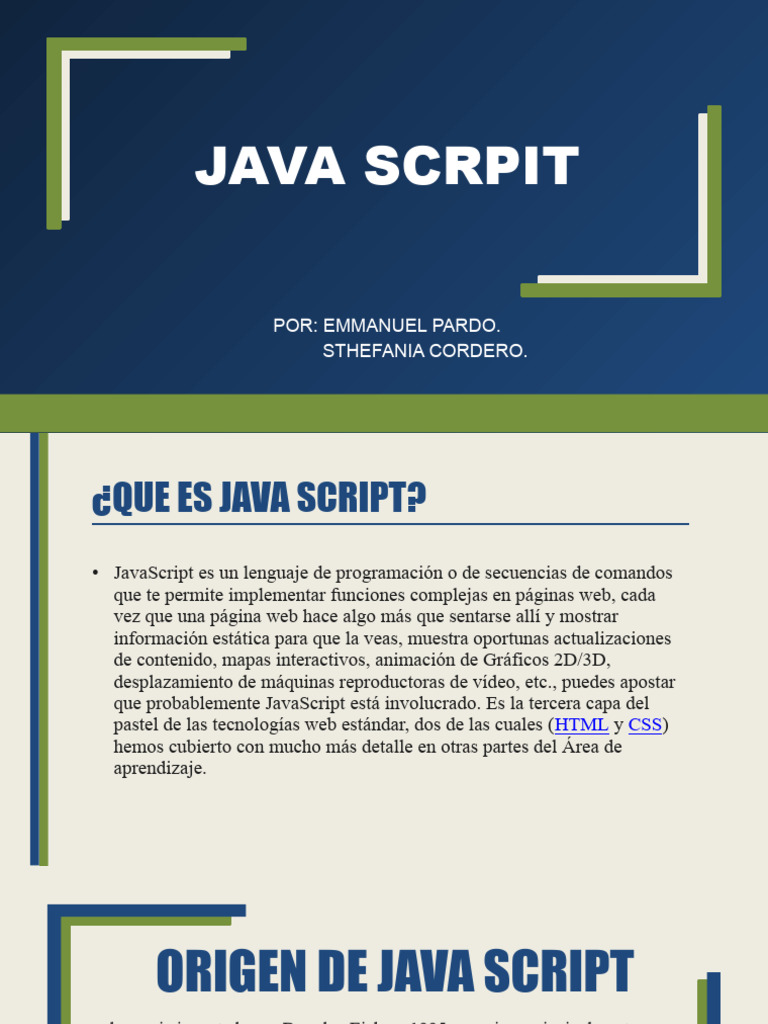 Java Scrpit | PDF