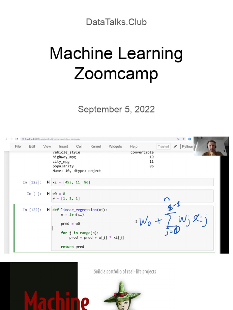 Machine Learning Zoomcamp 2022 Launch PDF