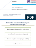 Aula 3 Vazão de Projeto