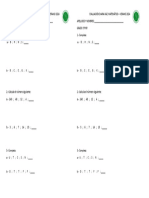 S1 5 y 6 - Evaluaciòn Diaria Raz. Matemàtico - Sucesiones Numèricas y Literales