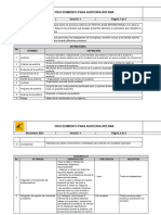 Requerimiento Auditoria Interna