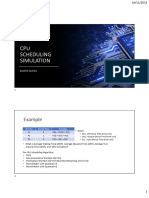 Simulasi CPU Scheduling