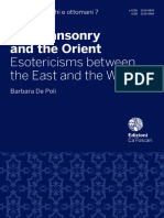 Barbara de Poli - Freemansonry and Orient. Esotericisms Between the East and West