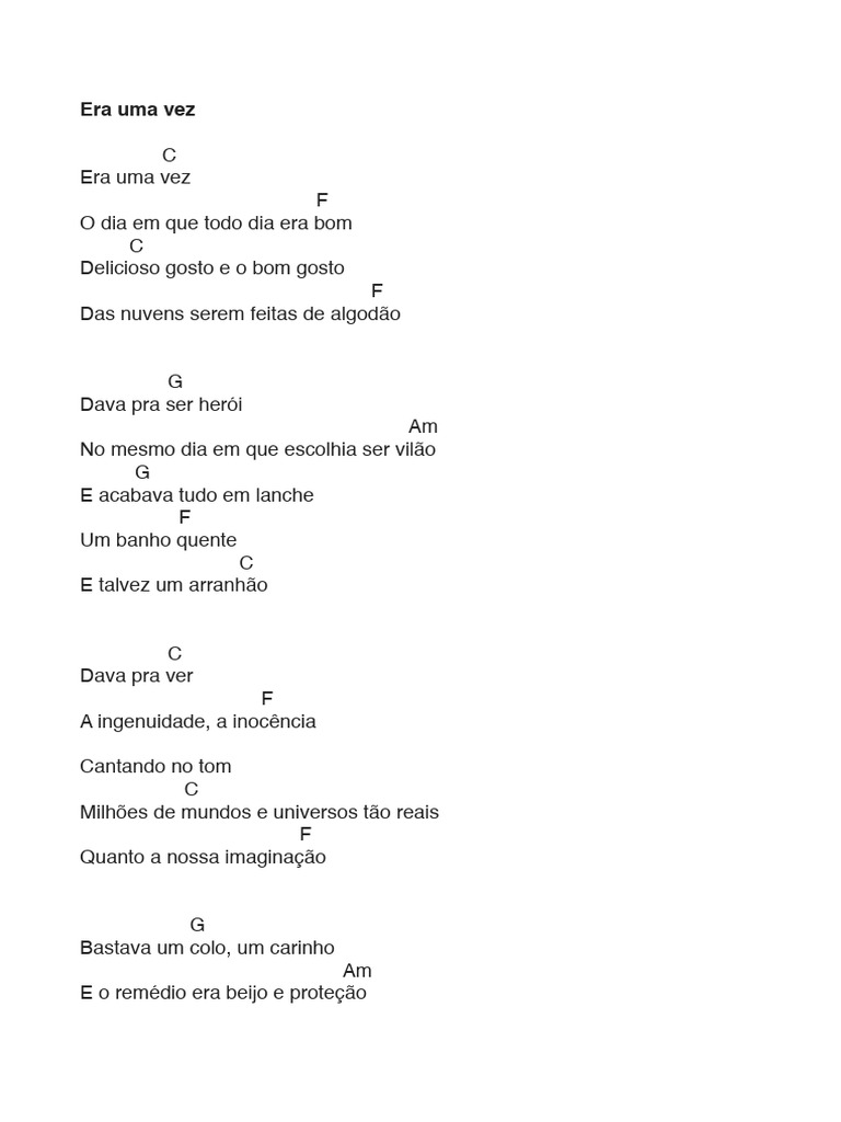 era-uma-vez-cifra-pdf