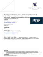 An Extended Multilayer Thermal Model for Multichip IGBT Modules Considering