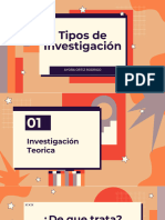 Tipos de Investigación