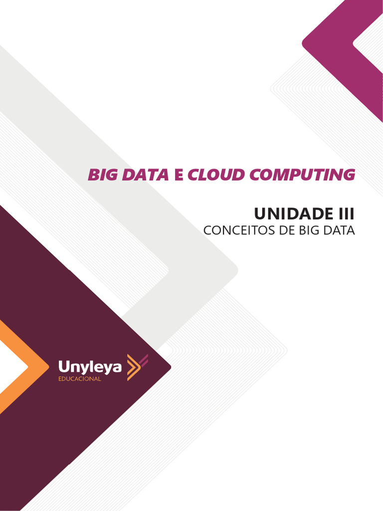 Big Data E Cloud Computing Unidade Iii Pdf Big Data Dados