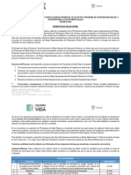 Lineamientos Seleccion Promotor de Salud Papsivi.