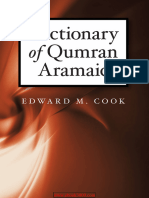 Dictionary of Qumran Aramaic